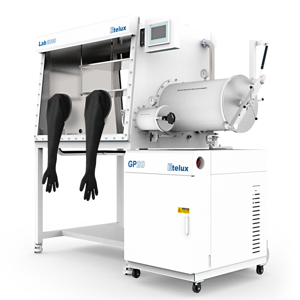 Etelux Lab2000 Split Double-Sided Glove Box