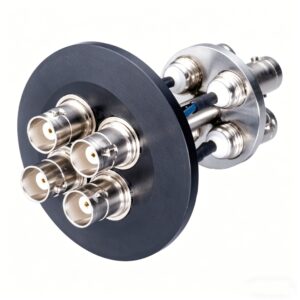 KF40-BNC Connector - 4 BNC Ports, 10⁻⁷Pa·L/s