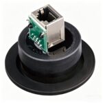 KF40 Network Port - RJ45 Connector, 10⁻⁷Pa·L/s