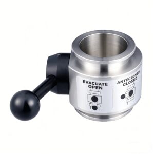 Vacuum Butterfly Valve - KF40/25, 304 Stainless Steel, 10⁻⁷Pa·L/s