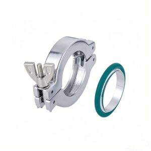 KF Clamp with Gasket - Aluminum/Stainless Steel, Vacuum Pipeline Connection