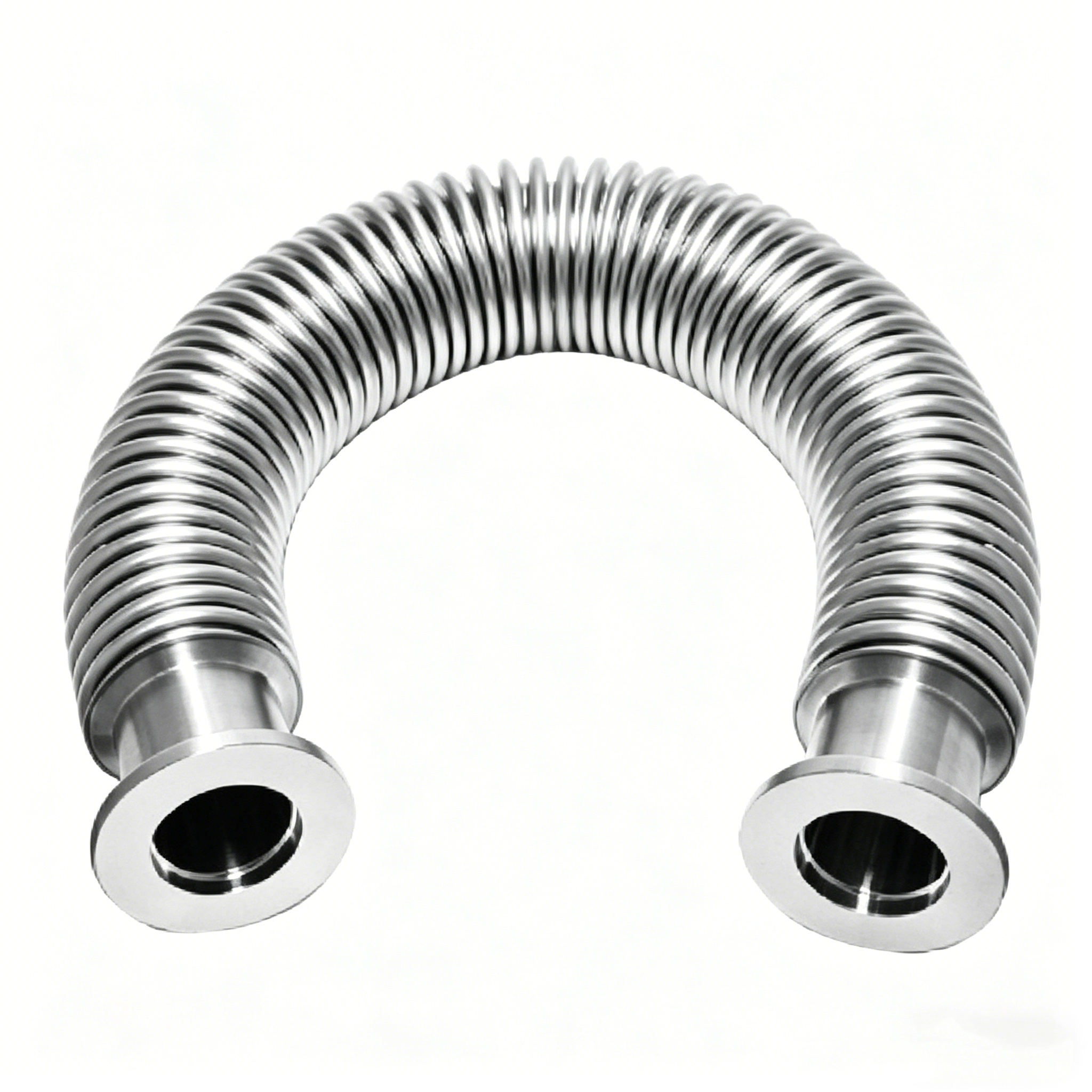 KF Flange Bellows - 304 Stainless Steel, 10⁻⁷Pa・L/s, Glove Box Piping